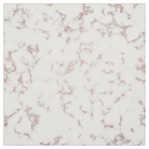 White Marble Carrara Roos Gold Glitter Texture Stof