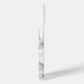 White Marble Carrara Texture Case-Mate iPhone Case (Achterkant / Rechts)