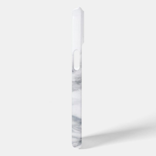 White Marble Carrara Texture Case-Mate iPhone Case (Achterkant / Rechts)
