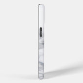 White Marble Carrara Texture Case-Mate iPhone Case (Achterkant / Rechts)