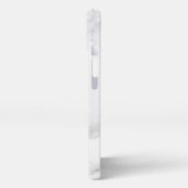White Marble Carrara Texture iPhone Hoesje (Linkerkant)