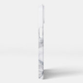 White Marble Carrara Texture iPhone Hoesje (Rechterkant)