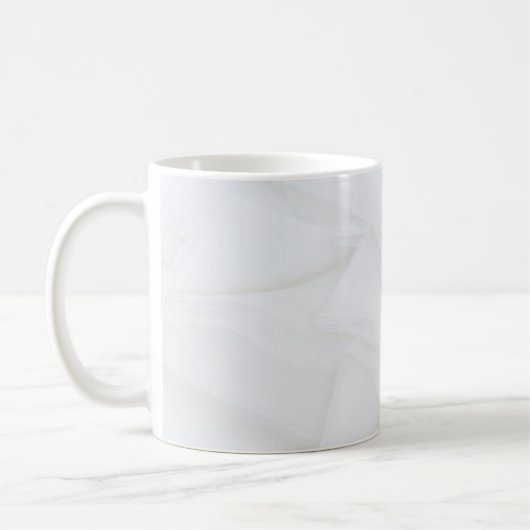 White Marble Classic Mok (Links)