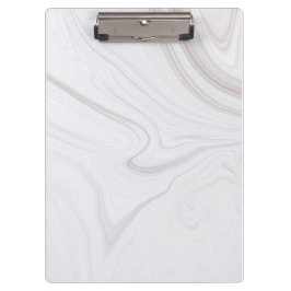 White Marble Clipboard Klembord