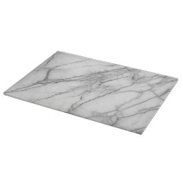 White marble Cutting Board Snijplank