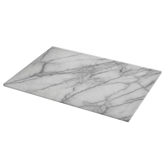 White marble Cutting Board Snijplank (Hoek)