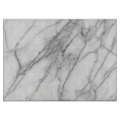 White marble Cutting Board Snijplank (Voorkant)
