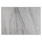 White marble Cutting Board Snijplank (Voorkant)