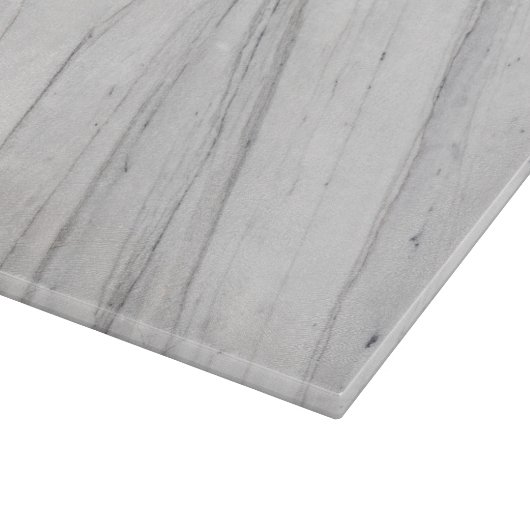 White marble Cutting Board Snijplank (Hoek)