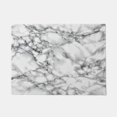 White Marble Doormat Deurmat (Voorkant)