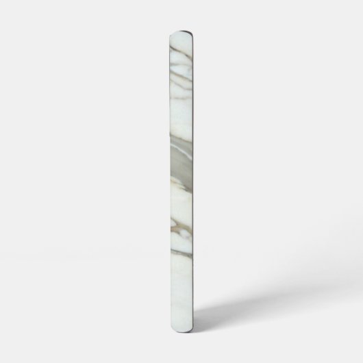 White marble granite luxury natural texture samsung galaxy hoesje (Linkerkant)