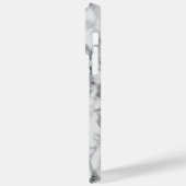 White Marble iPhone Case (Achterkant / Links)