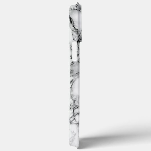White Marble iPhone Case (Achterkant / Rechts)