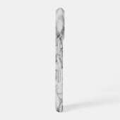 White Marble iPhone Case 16 Hoesje (Rechterkant)