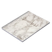 White Marble Journal Date notebook Notitieboek (Linkerzijde)