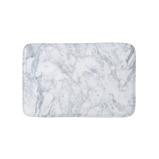 White Marble Kijk Badmat (Voorkant)