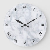 White Marble Kijk Grote Klok (Voorkant)