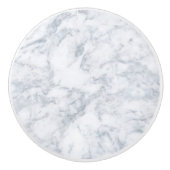 White Marble Kijk Keramische Knop (Voorkant)