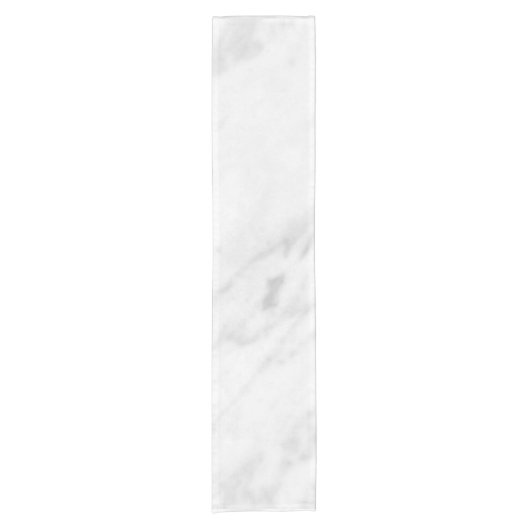 White Marble Kijk Korte Tafelloper (Voorkant)