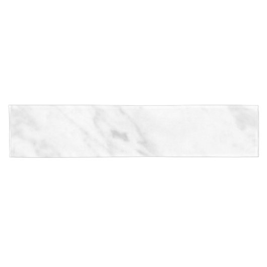 White Marble Kijk Korte Tafelloper (Horizontaal)