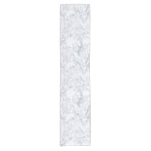 White Marble Kijk Korte Tafelloper (Voorkant)