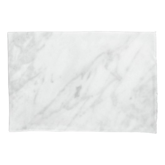 White Marble Kijk Kussensloop (Voorkant)