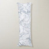 White Marble Kijk Lichaamskussen (Voorkant Verticaal)