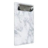 White Marble Kijk Mini Klembord (Schuin)