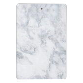 White Marble Kijk Mini Klembord (Achterkant)