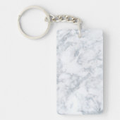 White Marble Kijk Sleutelhanger (Voorkant)