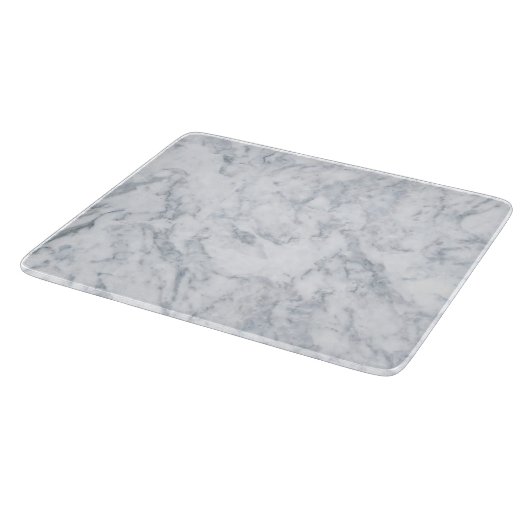 White Marble Kijk Snijplank (Hoek)