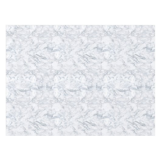 White Marble Kijk Tafelkleed (Voorkant (Horizontaal))