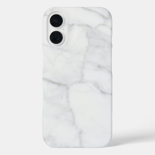 White marble Pattern Boho Chic Case-Mate iPhone Case (Achterkant)