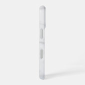 White marble Pattern Boho Chic iPhone 16 Hoesje (Rechterkant)