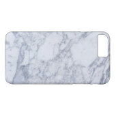White Marble Pattern Phone Case (Achterkant (Horizontaal))
