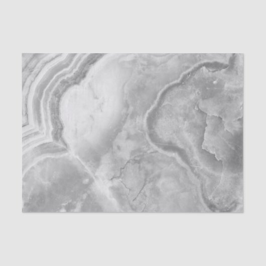 White Marble Pattern Tissuepapier (Voorkant)