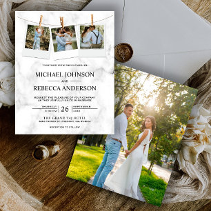 White Marble Photo Budget Weddenschap