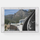 White Marble Photo Lijst Gastenboek (Achterkant)