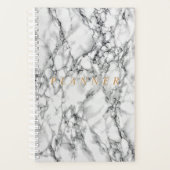 White marble Planner (Voorkant)