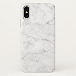 White Marble Print Case-Mate iPhone Case