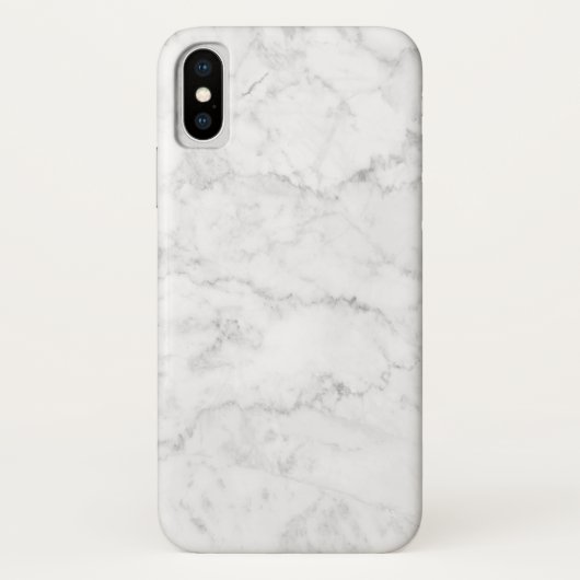White Marble Print Case-Mate iPhone Case (Achterkant)
