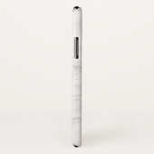 White Marble Print Case-Mate iPhone Case (Achterkant / rechts)
