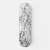 White Marble Skateboard (Voorkant)