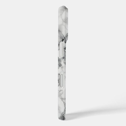 White marble Stone Case-Mate iPhone Case (Achterkant / Rechts)