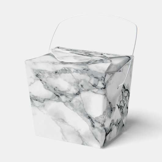 White marble Stone Favor Box Gift Bedankdoosjes (Voorkant Zijde)