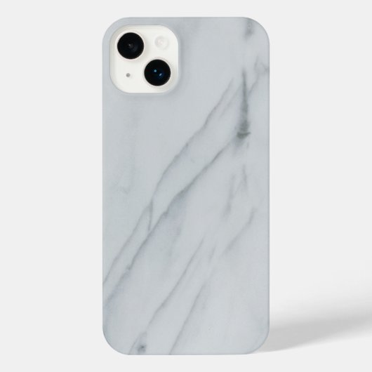 White marble Stone iPhone 14 Plus Hoesje (Achterkant)