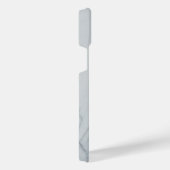 White marble Stone iPhone 14 Plus Hoesje (Rechterkant)