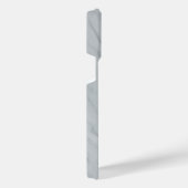 White Marble Stone iPhone 14 Pro Max Hoesje (Rechterkant)