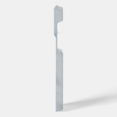 White Marble Stone iPhone 14 Pro Max Hoesje (Linkerkant)