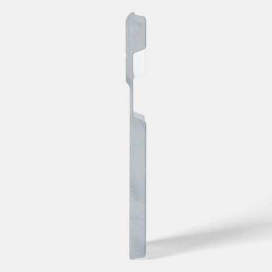 White Marble Stone iPhone 14 Pro Max iPhone Hoesje (Linkerkant)